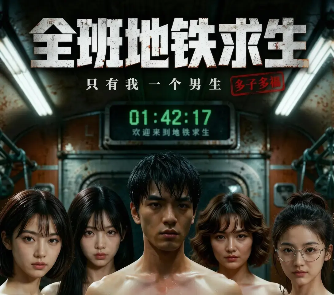 AI短剧《全班地铁求生，只有我一个男生》全集免费在线观看-HD高清完整版夸克网盘资源分享-全班地铁求生人性抉择剧情解析