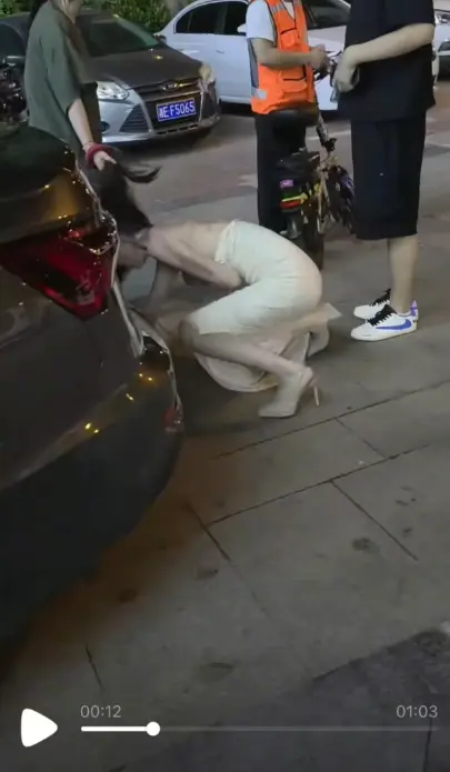 《白裙女子被抓头发跳河》全过程高清视频-抓小三导致女子跳河坠江事件完整梳理-湘E白裙女子被揪头发跳河求生后续免费观看