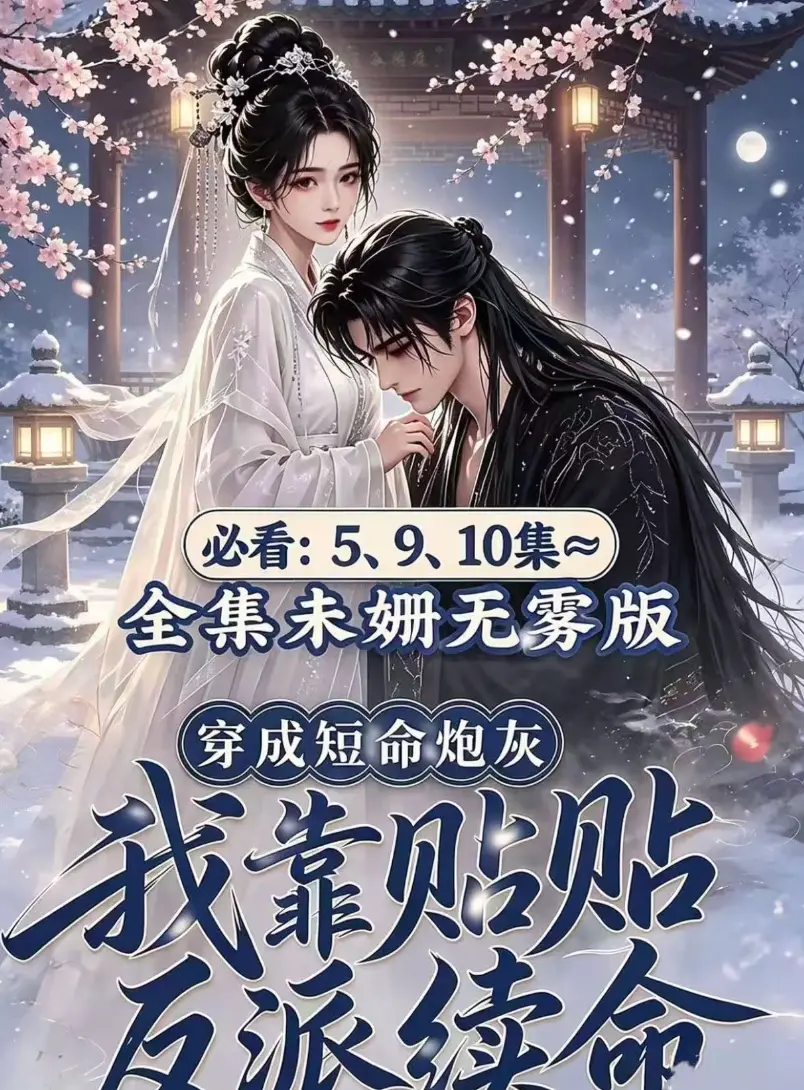 穿成短命炮灰，我靠贴贴反派续命AI漫剧黄果版全集-未删减去雾版完整版免费在线观看-穿书炮灰抱对腿续命百度网盘迅雷分享《穿成短命炮灰，我靠贴贴反派续命》